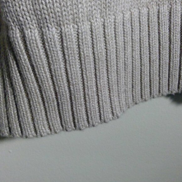 GAP Cotton Knit Fairisle Oatmeal brown XL - Picture 5 of 5